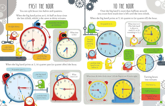 Lift-the-Flap Questions and Answers Telling Time