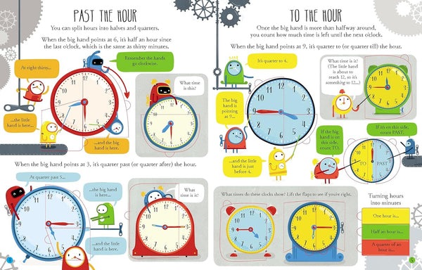 Lift-the-Flap Questions and Answers Telling Time