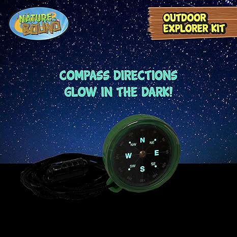 Outdoor Explorer Flashlight & Compass Kit