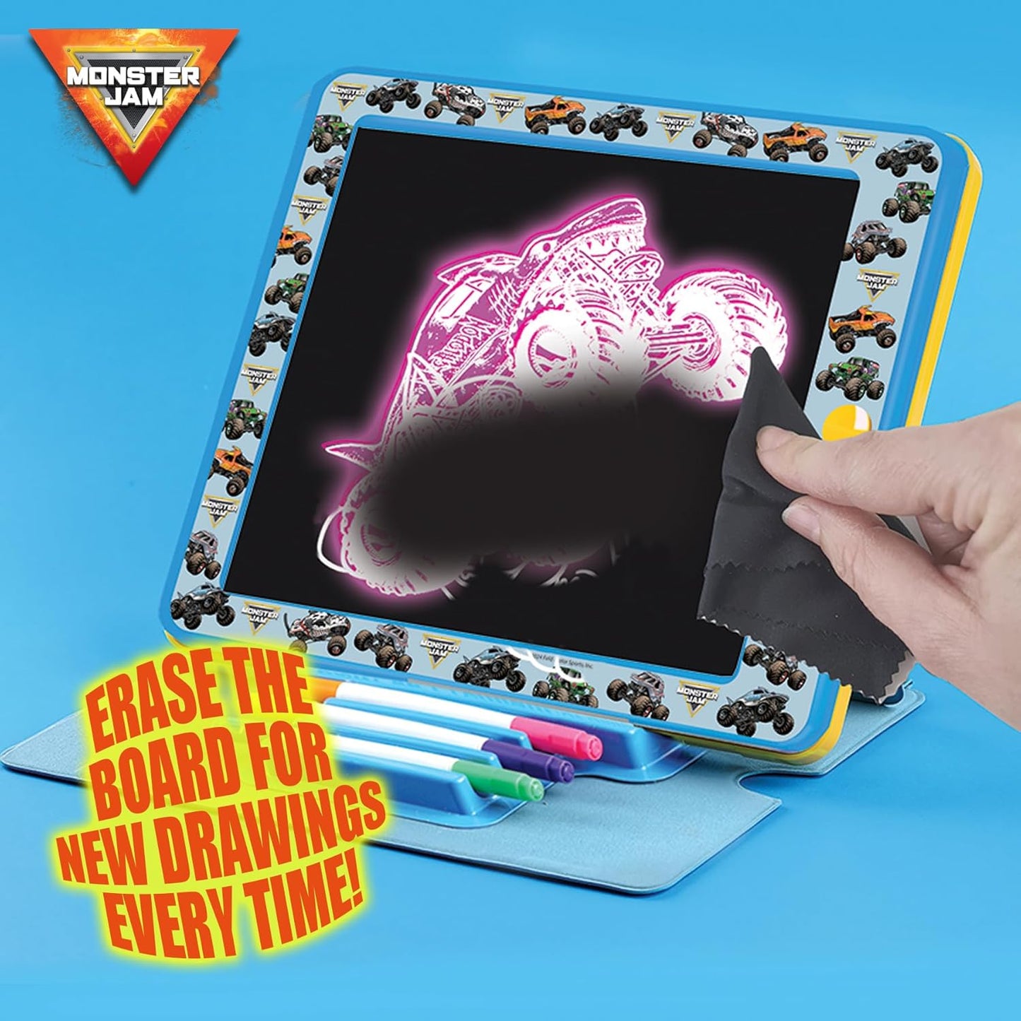Monster Jam Glow Pad