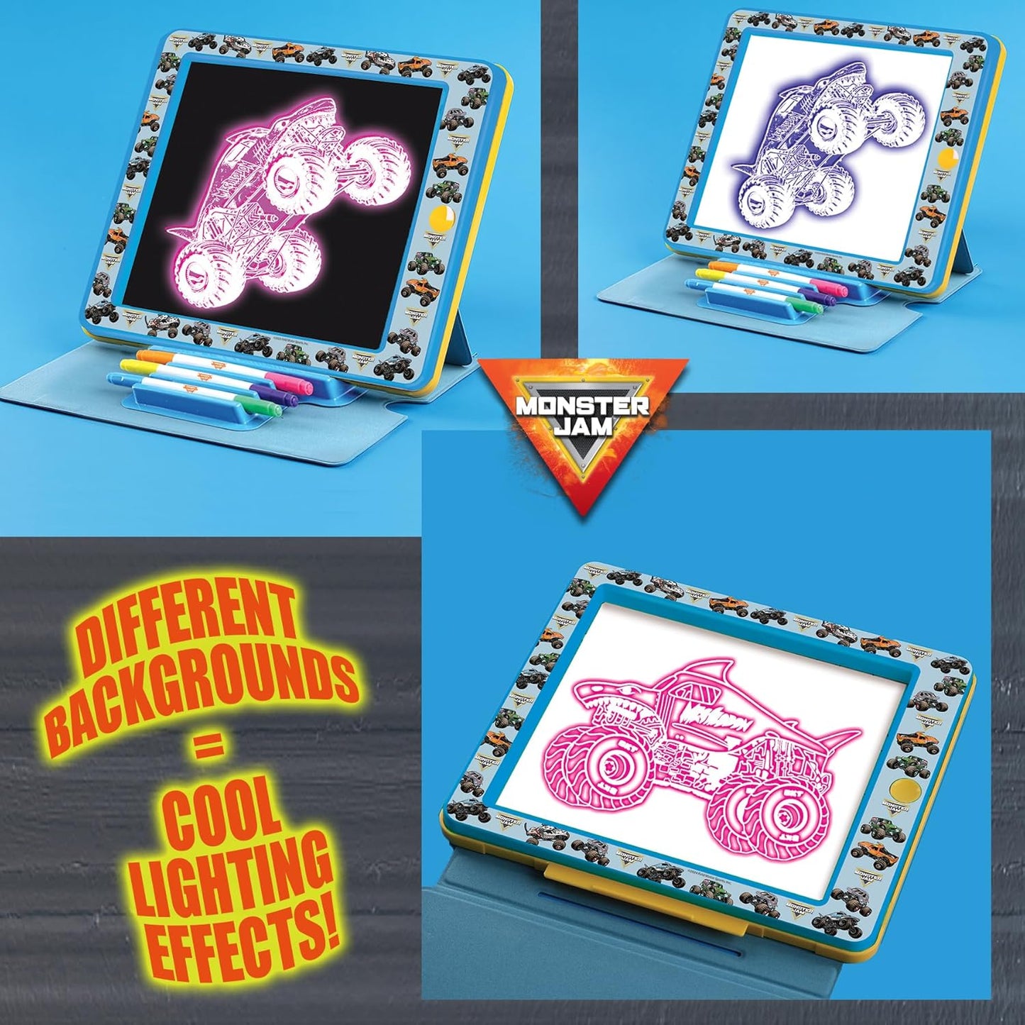 Monster Jam Glow Pad
