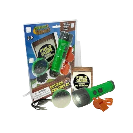 Outdoor Explorer Flashlight & Compass Kit