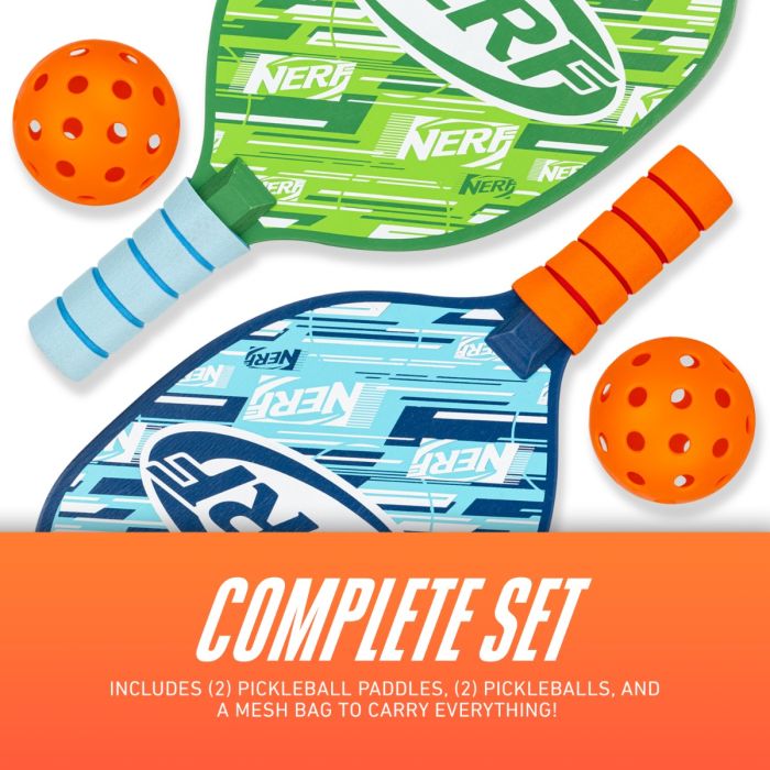 Nerf Pickleball Set - 2 player