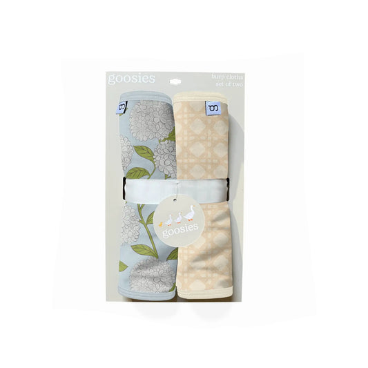 Hydrangeas - Burp Cloth Set
