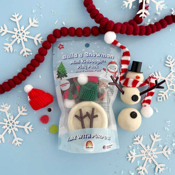 Build a Snowman Mini KidDough Play Pack
