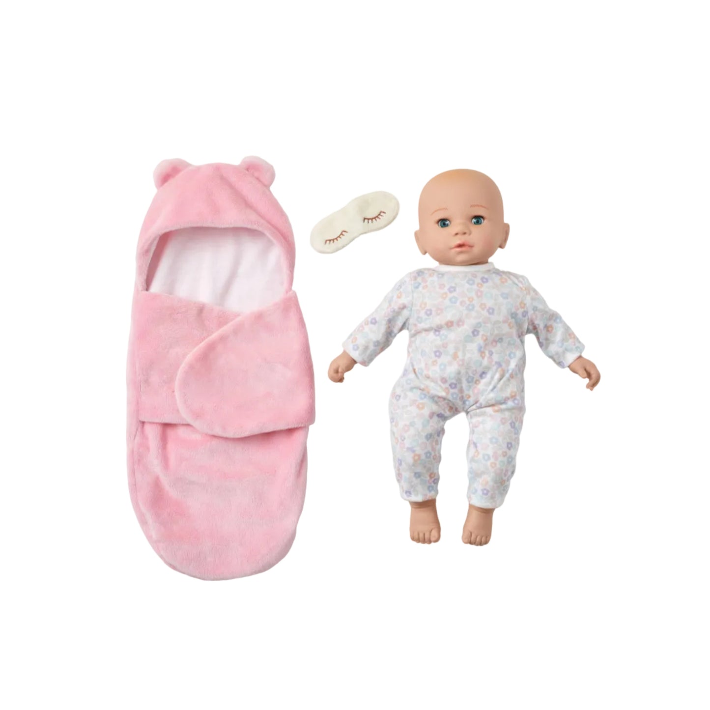 14in Sweet Smiles - Bear Sleep Sack - Light Skin Tone