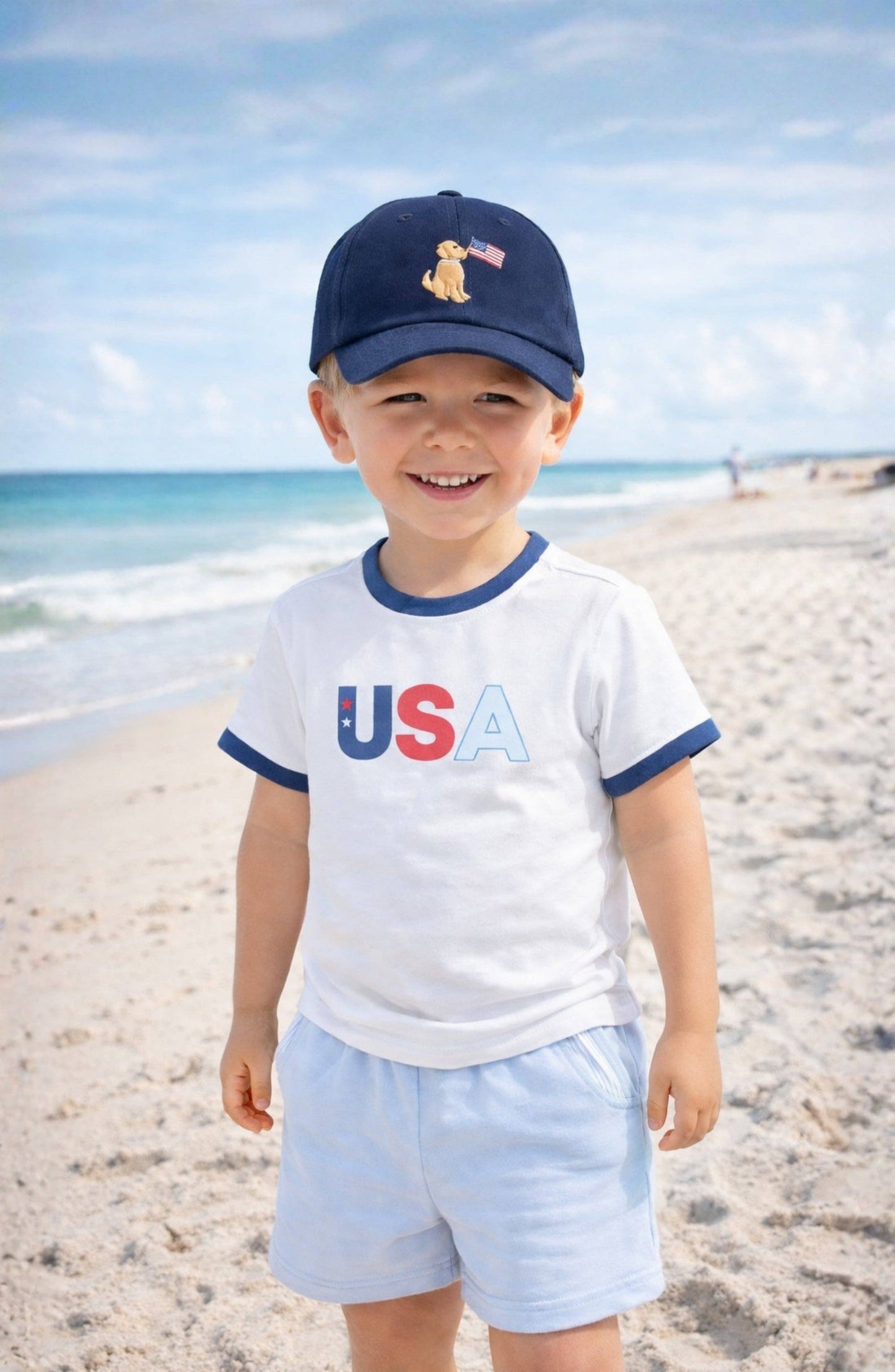 American Dog Baseball Hat - Youth (2-8)