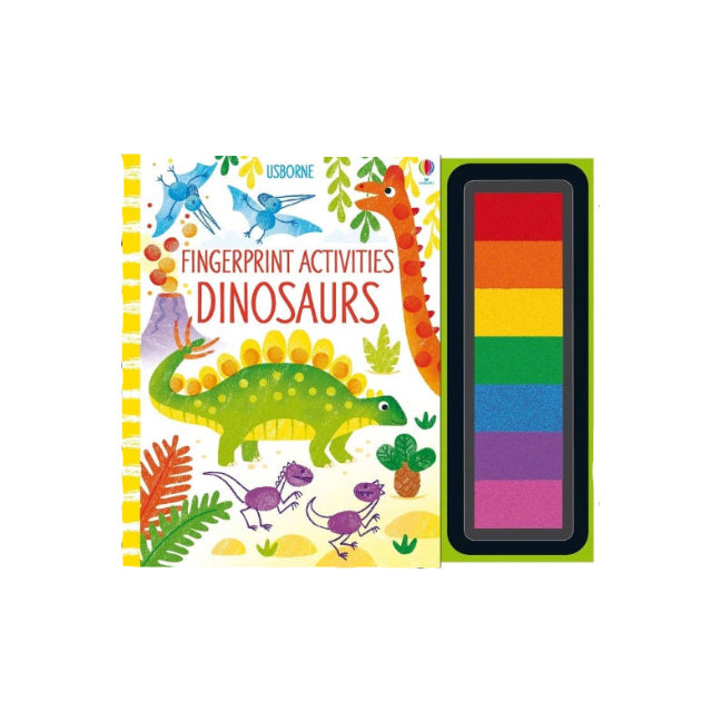 Fingerprint Activities Dinosaurs : Usborne