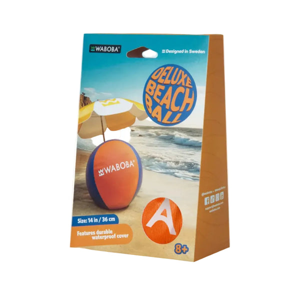 14" Deluxe Beach Ball Orange