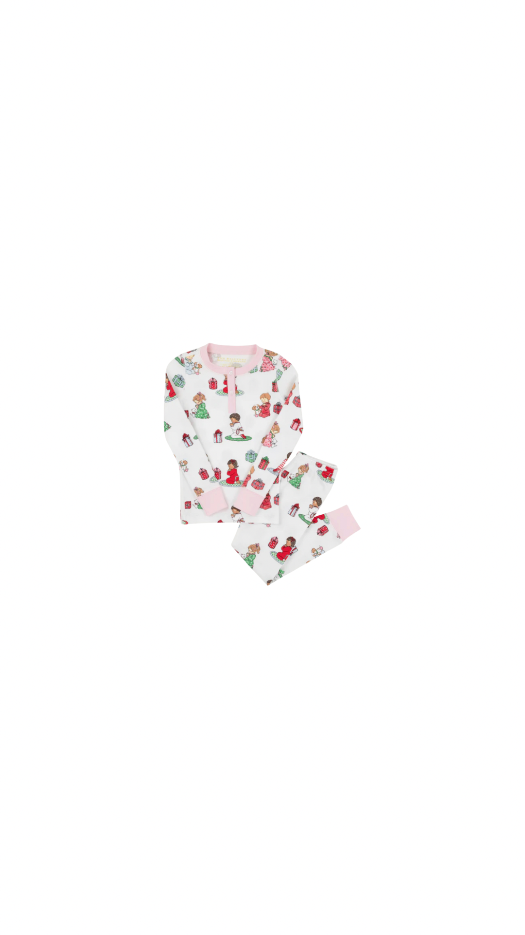 Sara Jane's Sweet Dream Set Holiday Patience and Prayers with Palm Beach Pink