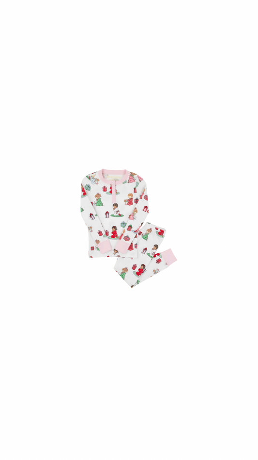 Sara Jane's Sweet Dream Set Holiday Patience and Prayers with Palm Beach Pink