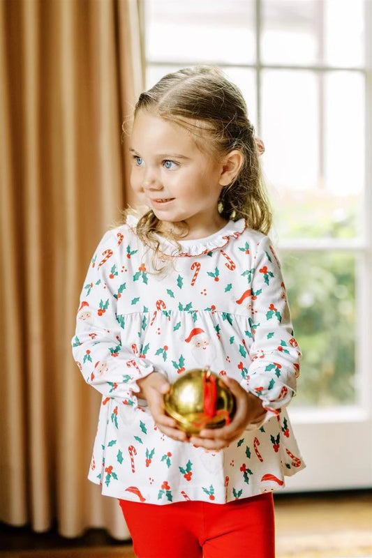 St. Nick Long Sleeve Tunic Set