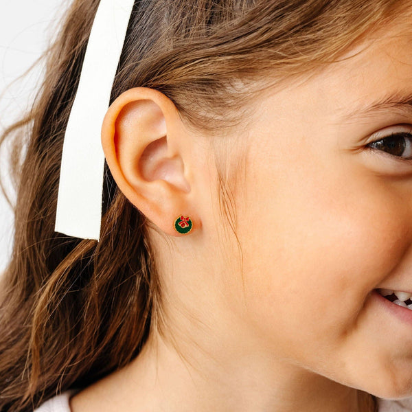 Wreath Stud Earrings