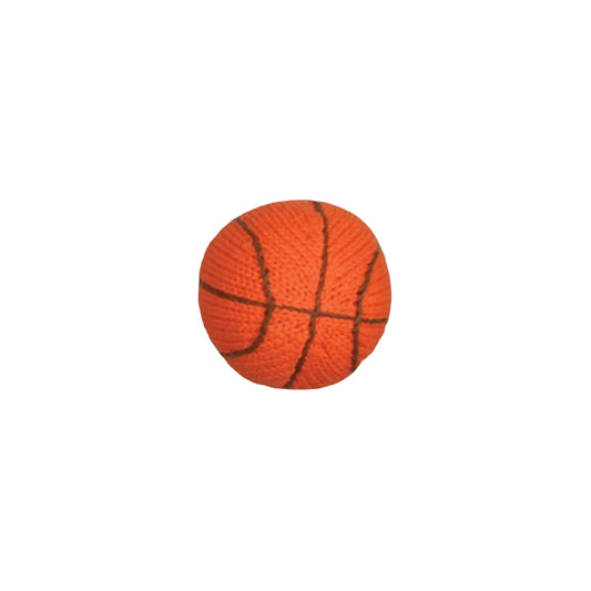 Bill the Basketball Knit Rattle