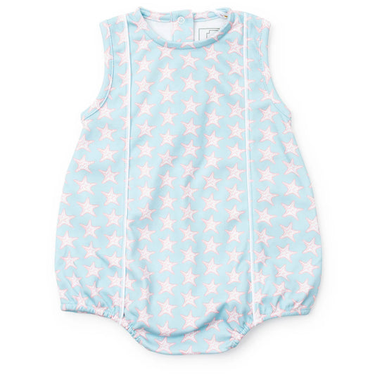 Reid Boys' Pima Cotton Bubble - Seaside Starfish