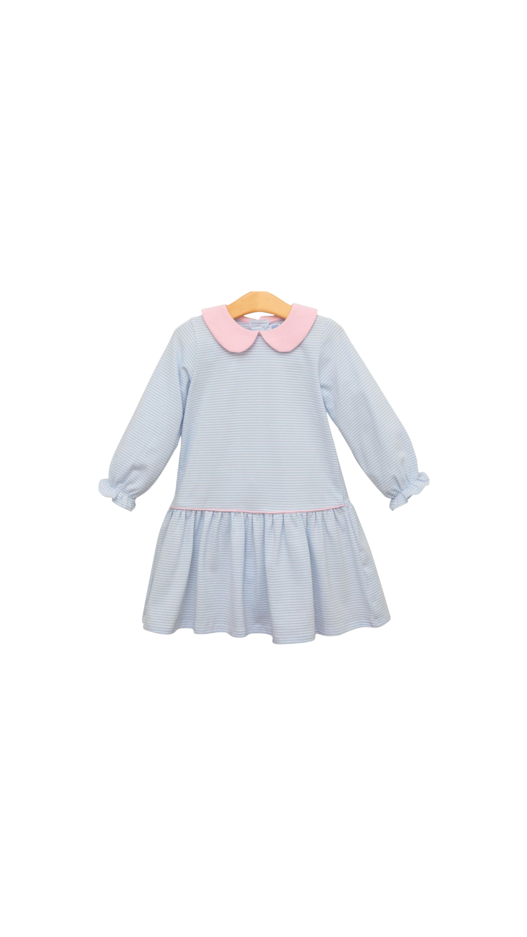 Katherine Bubble Light Blue Stripe/Light Pink
