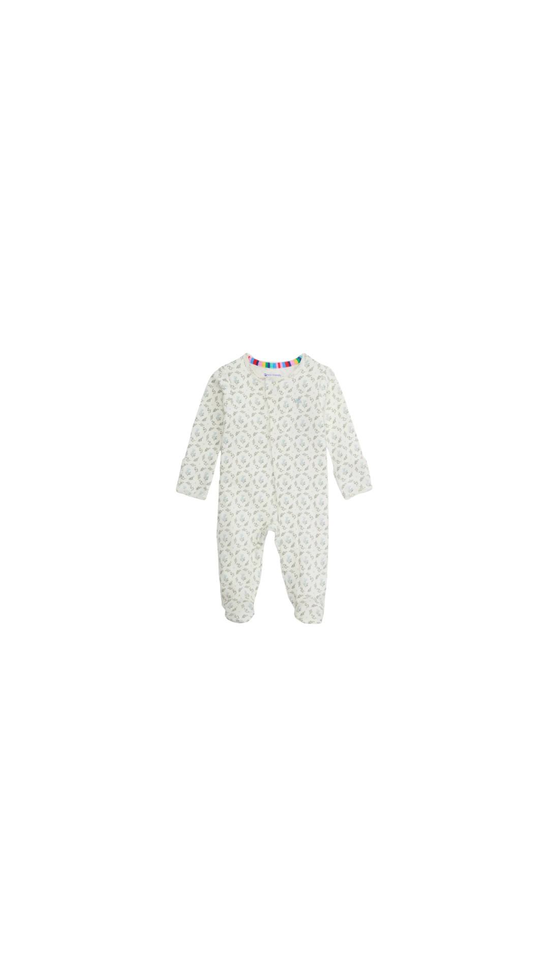 Eloise Organic Cotton Footie