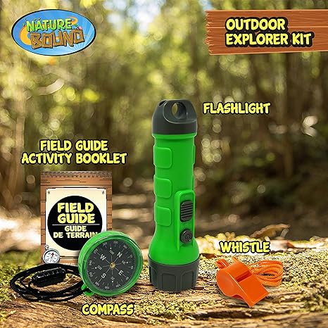 Outdoor Explorer Flashlight & Compass Kit