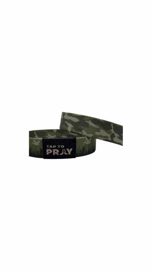 Tap To Pray™ Wristbands - Waterfowl Camo