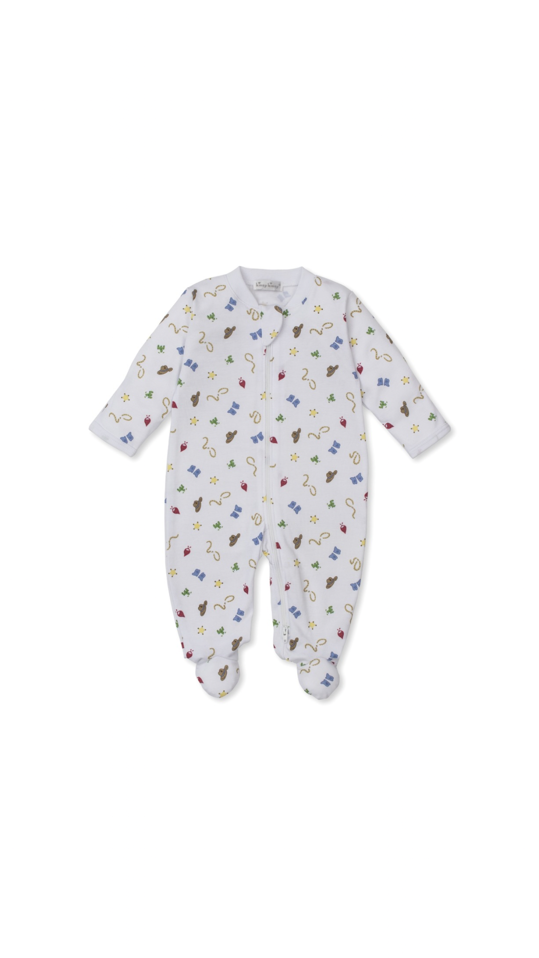 Western Cowboy Footie with Zip