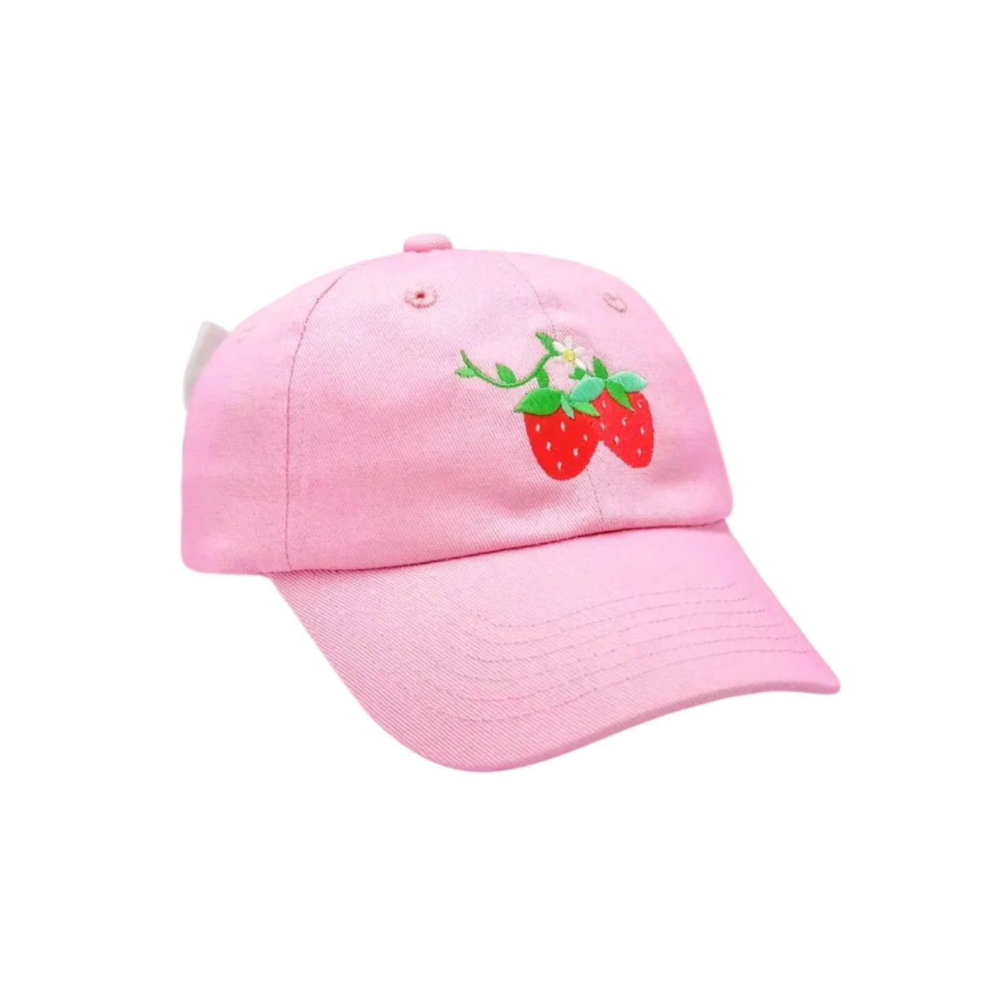 Strawberry Fields Bow Baseball Hat