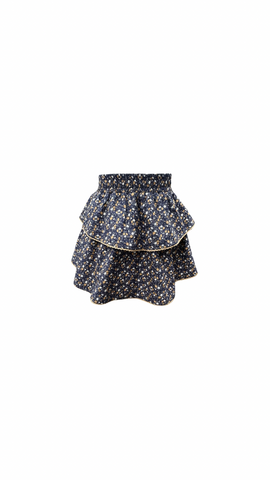 Parker Skirt Midnight Floral