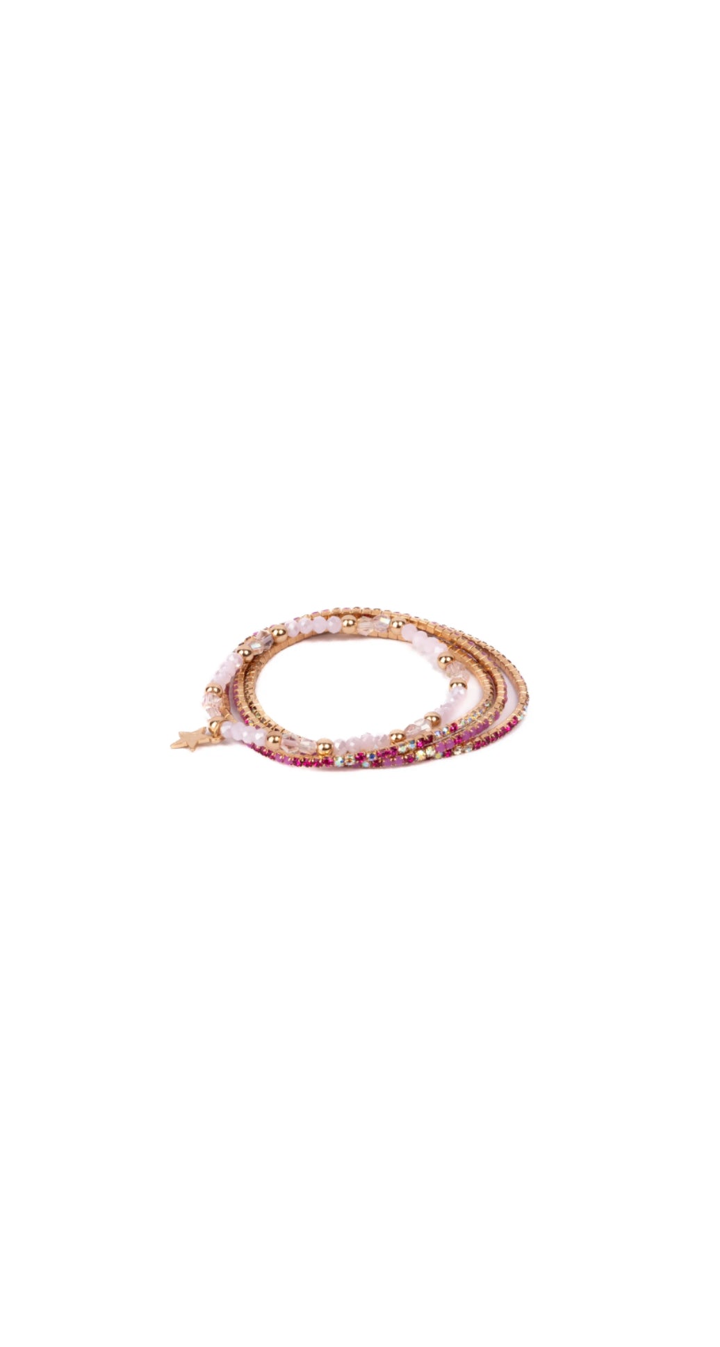 Boutique Glam Girl Bracelet Set, 4pc
