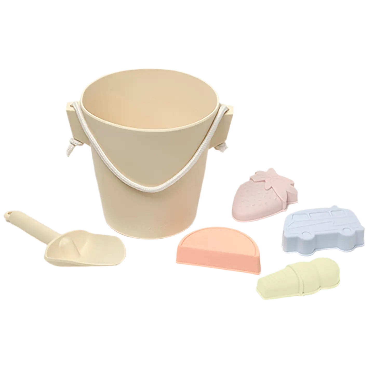 Silicone Bucket & Spade Set Apple Sorbet Multi