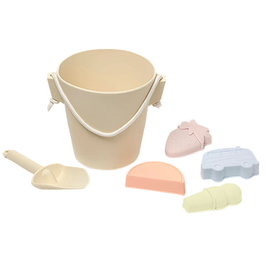 Silicone Bucket & Spade Set Apple Sorbet Multi