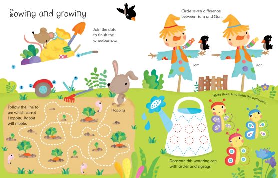Wipe-Clean Farm Activities: Usborne