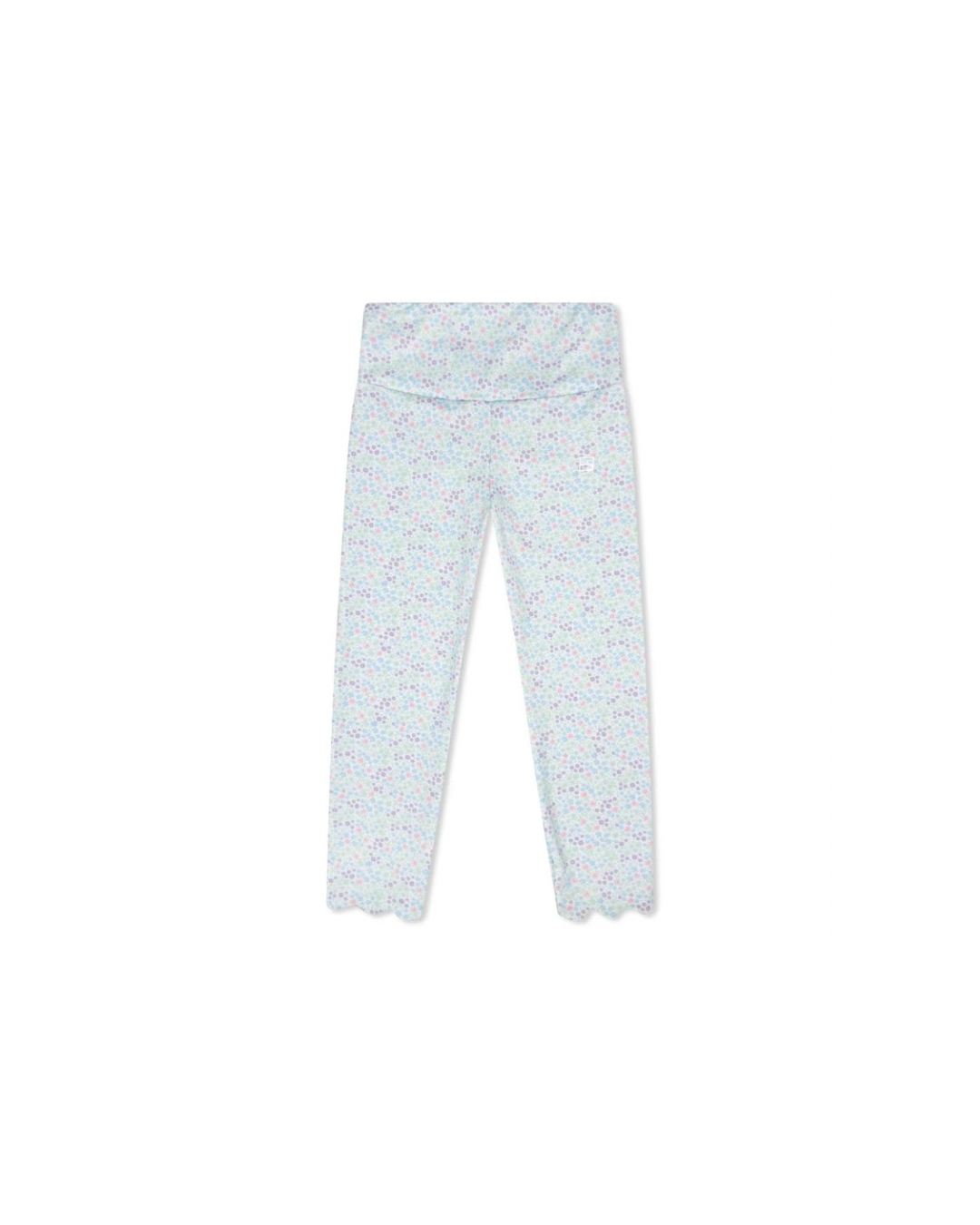 Sadie Scallop Legging - Frosted Floral