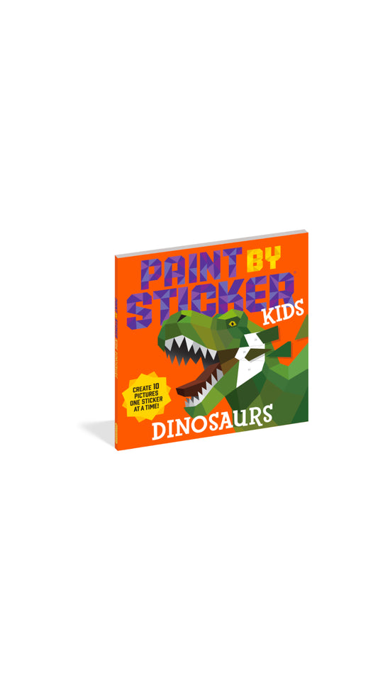 Paint By Sticker Kids: Dinosaurs