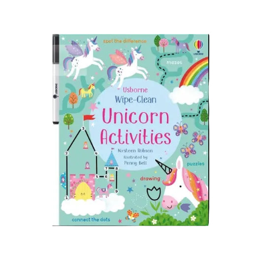 Wipe-Clean Unicorn Activities