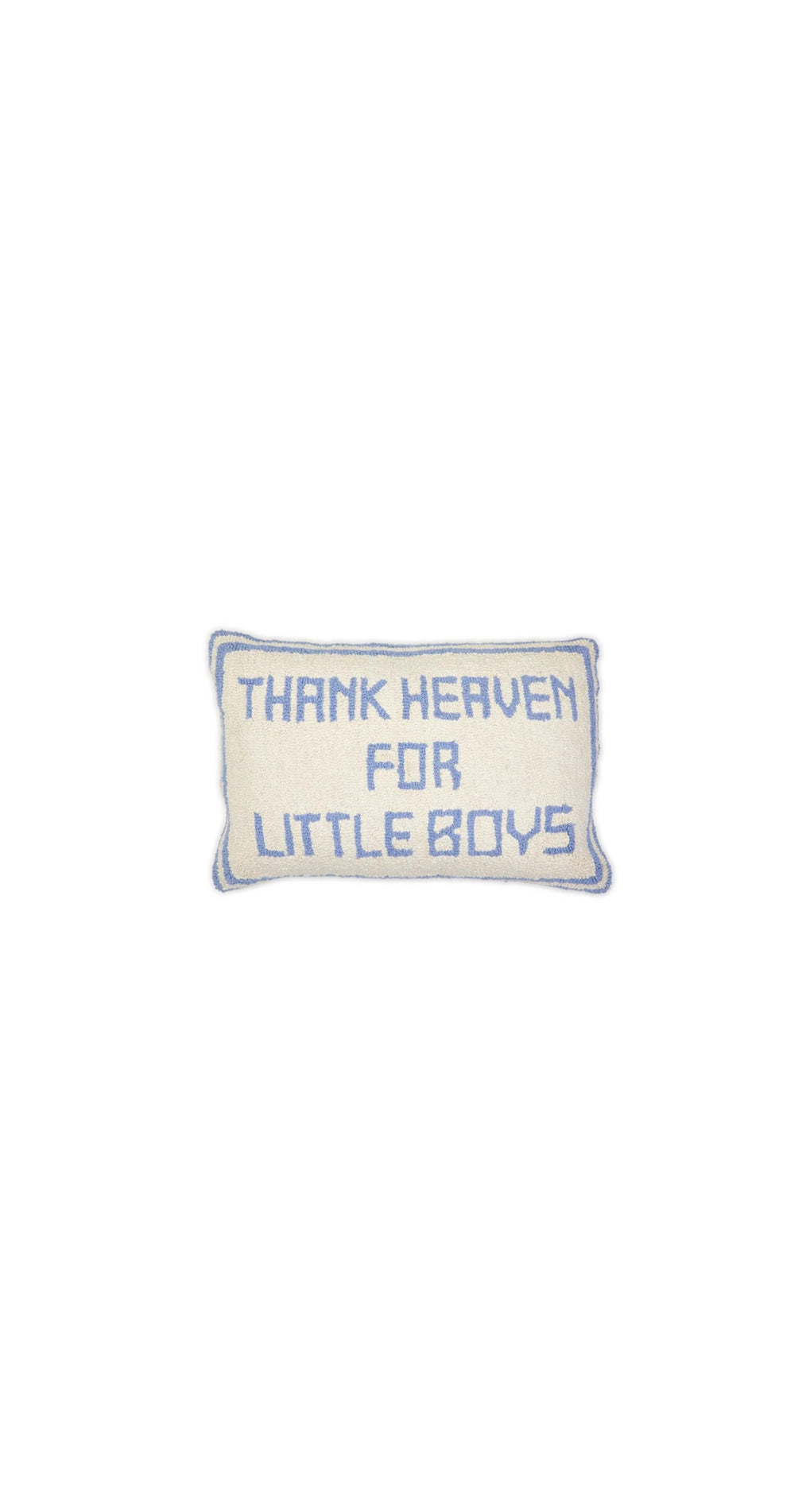 Thank Heaven For Little Boys Decorative Throw Pillow