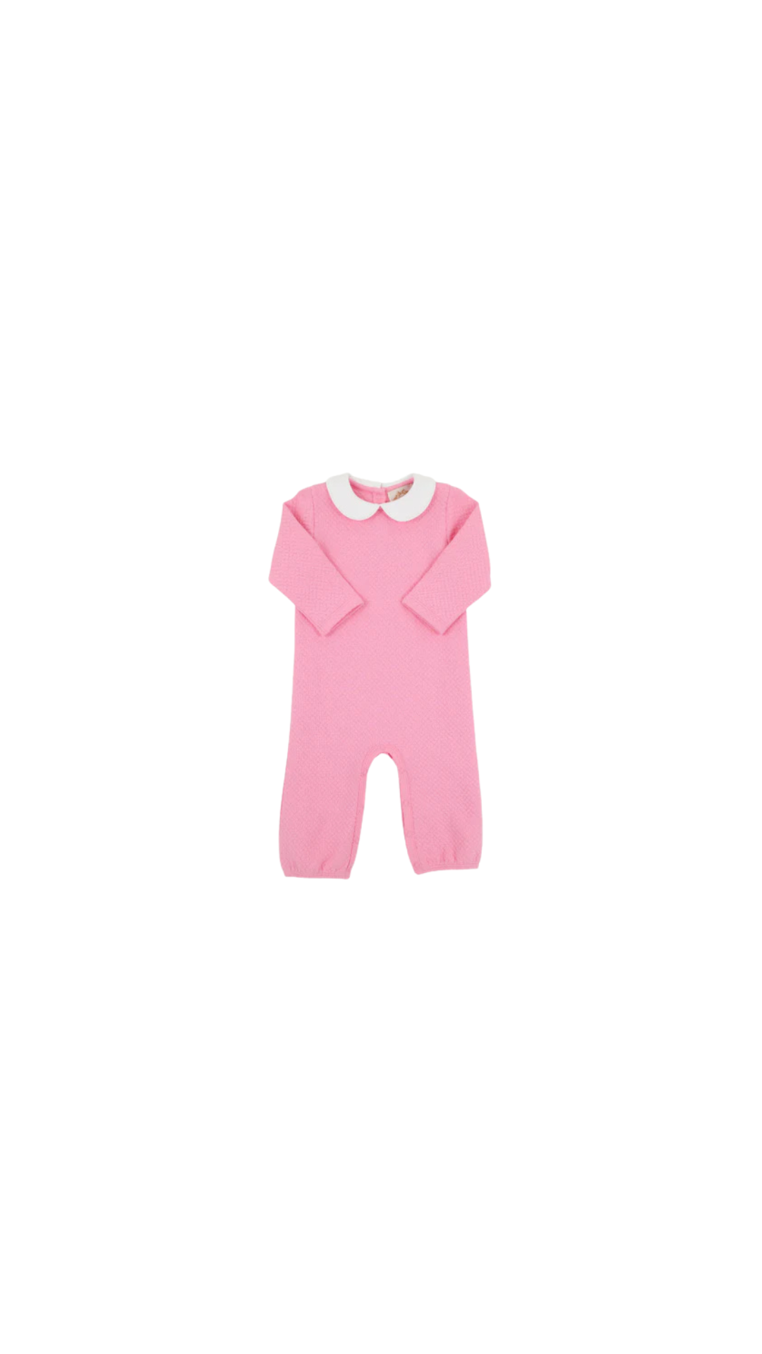 Poppy Dell Playsuit - Quilted Hamptons Hot Pink/Worth Ave White