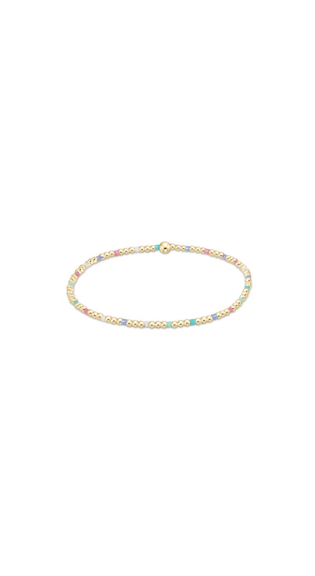 egirl hope sincerity pattern 2mm bead bracelet - hot mess ss25