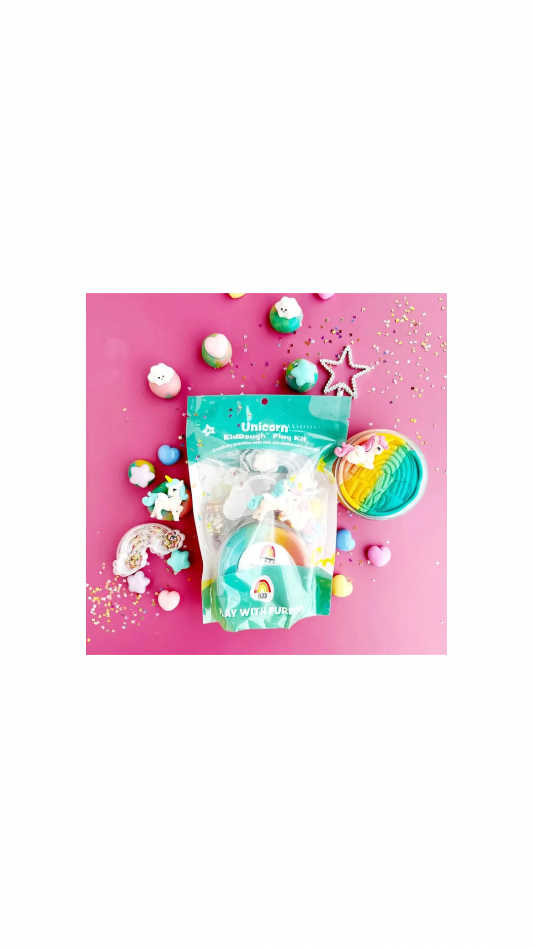 Unicorn Kiddough Play Kit