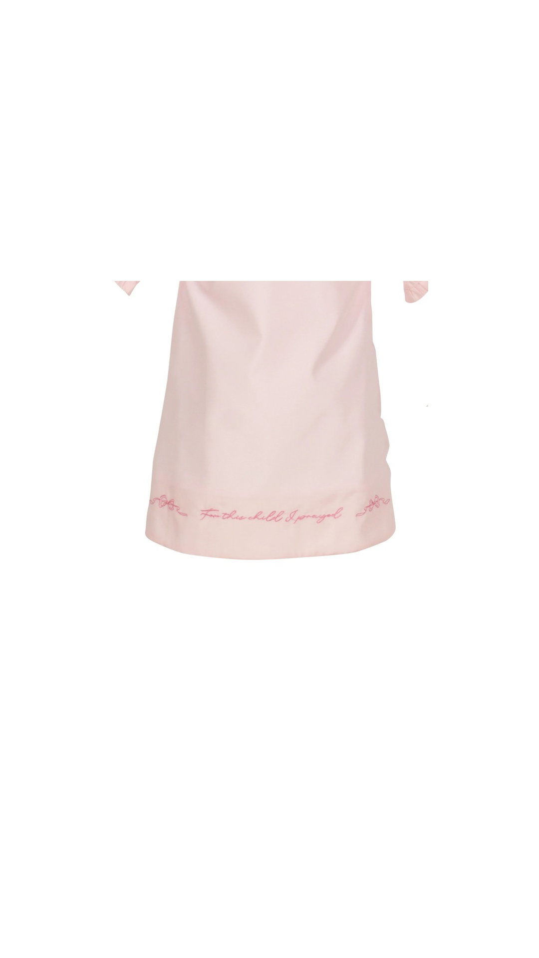 For This Child I Prayed Daygown: Pink