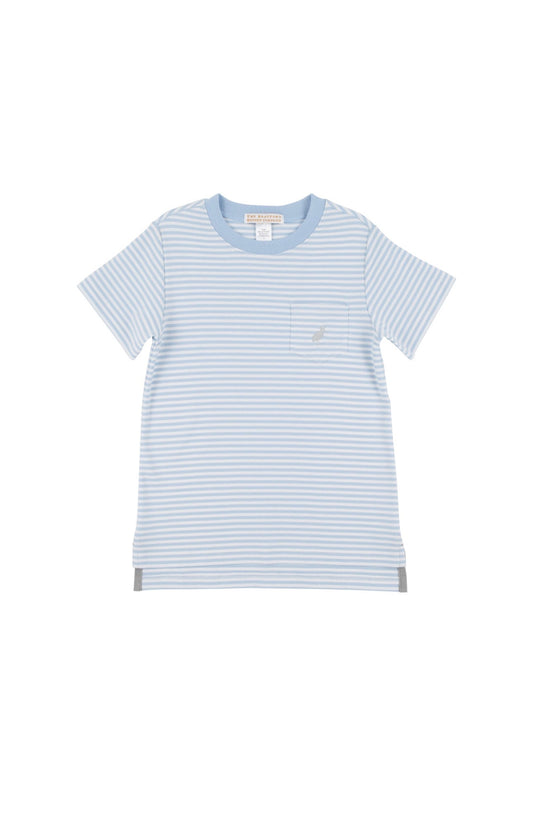 Carter Crewneck Beale Street Blue Stripe/Beale Street Blue