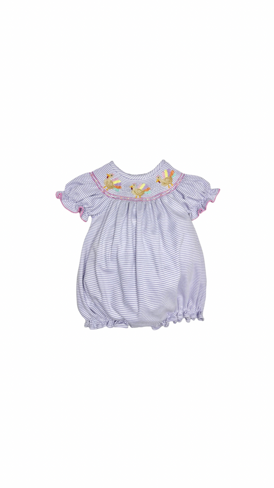 Turkey Billie Bubble Lavender Bitty Stripe Knit