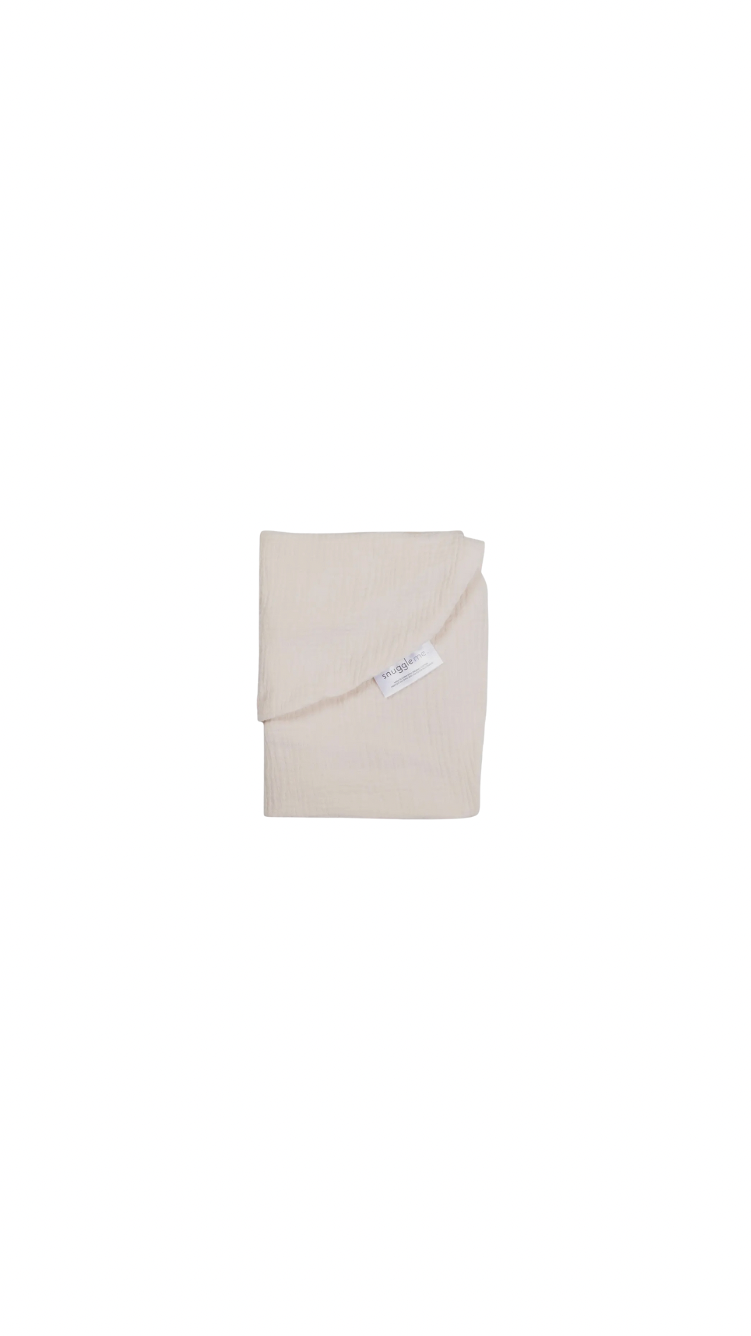 Lounger Curve Muslin Cover | Natural