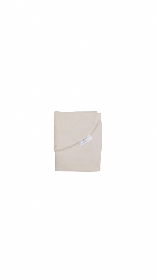 Lounger Curve Muslin Cover | Natural