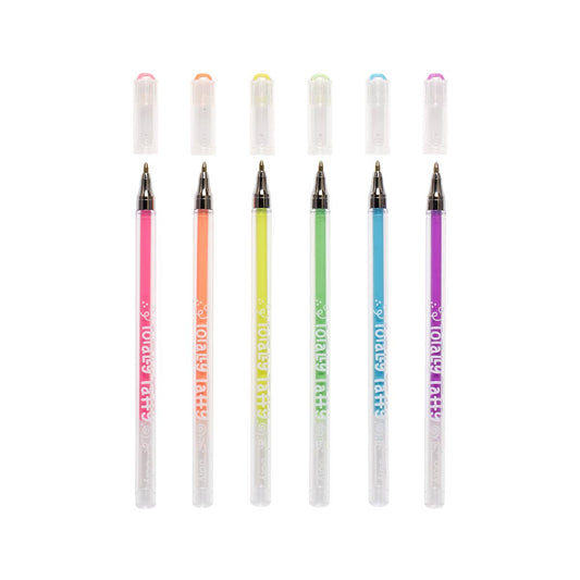 Totally Taffy Scented Colored Gel Pens - Set of 6