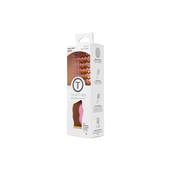 Mini Vent Brush | Bubblegum Pink