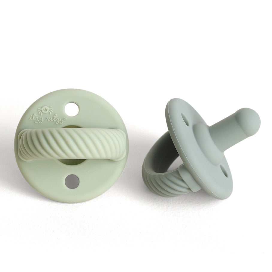 Sweetie Soother™ Pacifier Sets - Agave + Succulent Cables