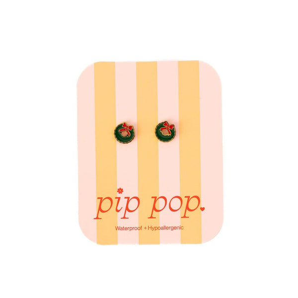 Wreath Stud Earrings