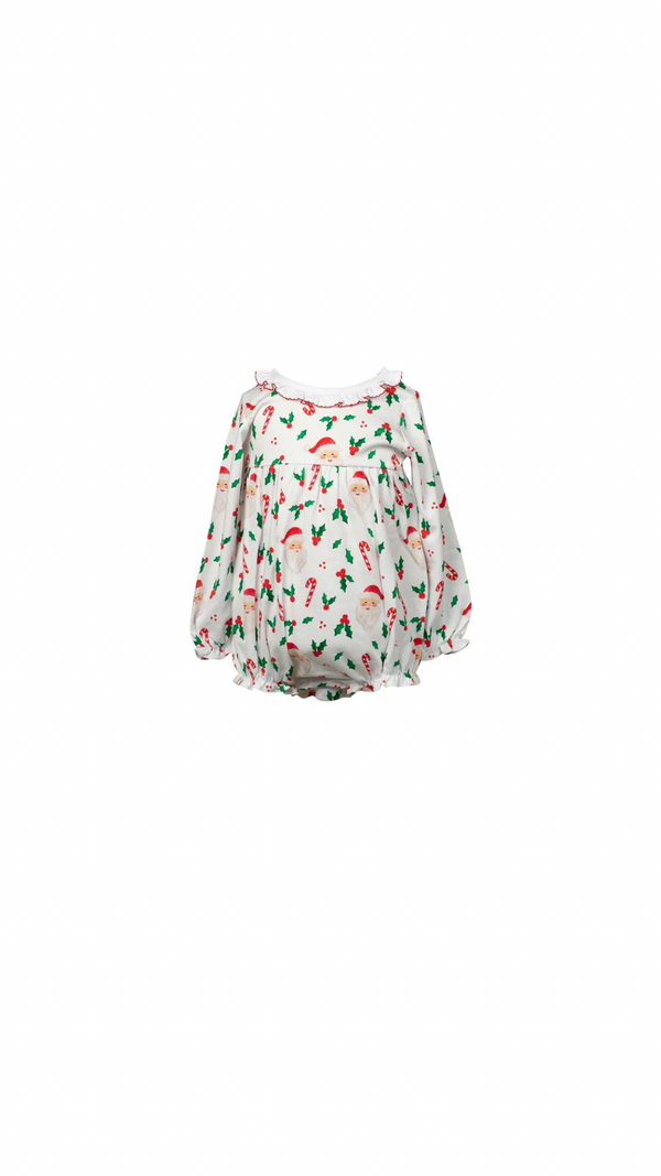 St. Nick Long Sleeve Girl Bubble