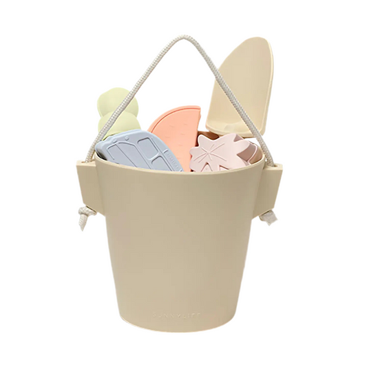 Silicone Bucket & Spade Set Apple Sorbet Multi
