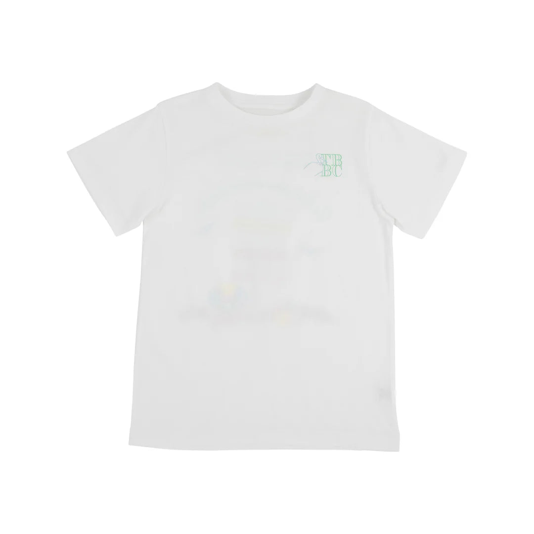 Sir Proper's T-Shirt Worth Avenue White