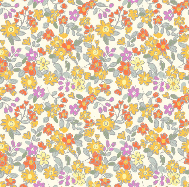 Sophia Dress - Autumn Blooming
